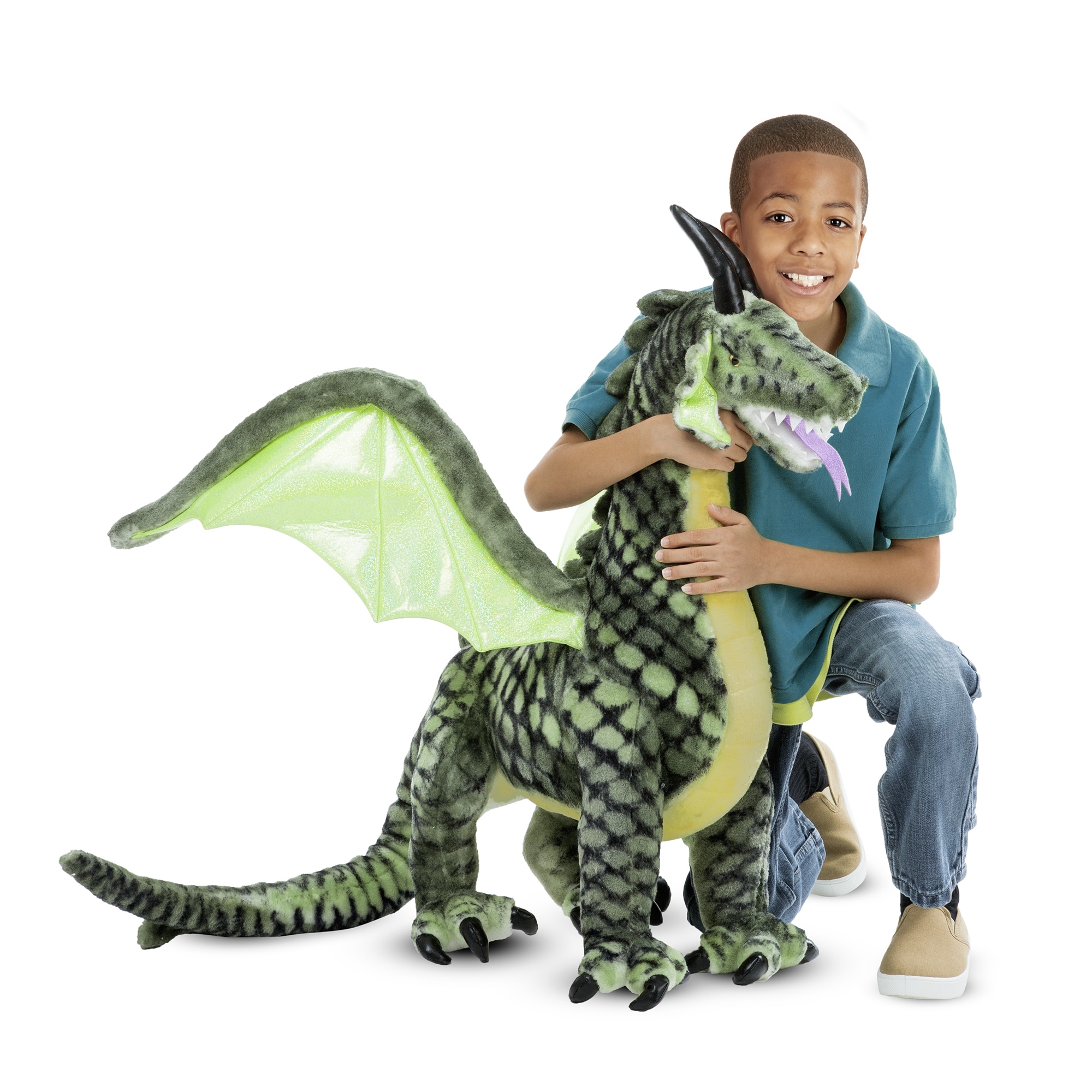 melissa and doug giant stuffed dinosaur