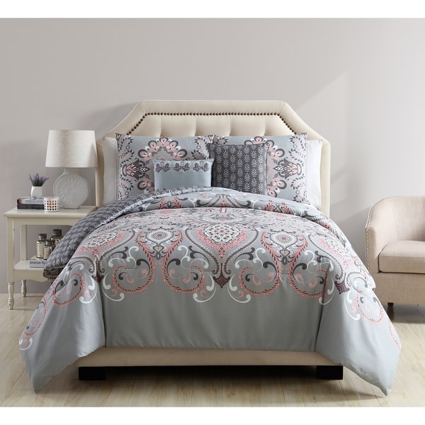 VCNY Home Amherst 5-piece Reversible Comforter Set