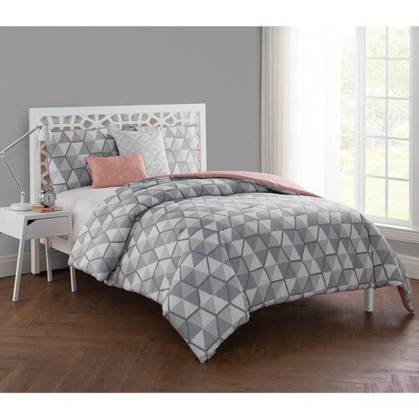 Shop Vcny Home Brynley Reversible Comforter Set Free Shipping