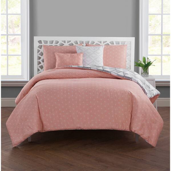 Shop Vcny Home Brynley Reversible Comforter Set Free Shipping