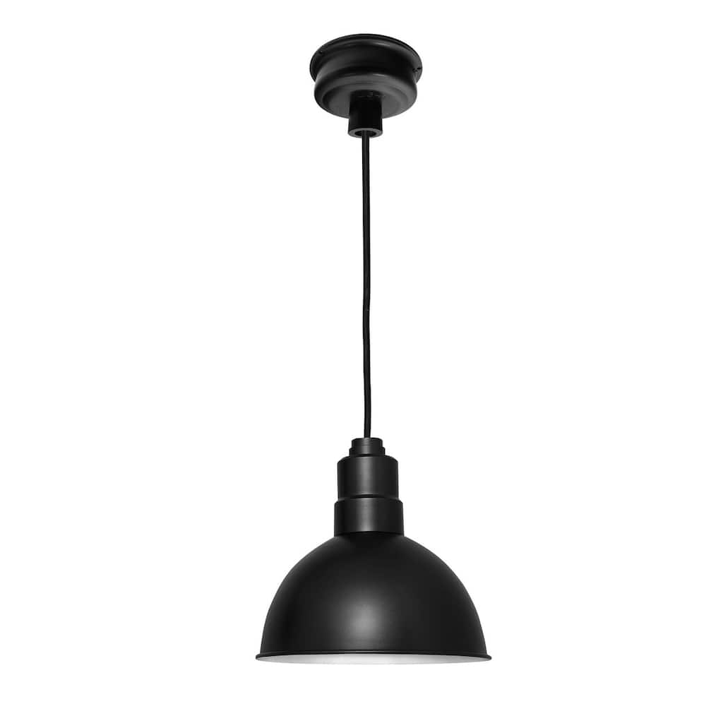 8" Blackspot LED Pendant Light in Matte Black