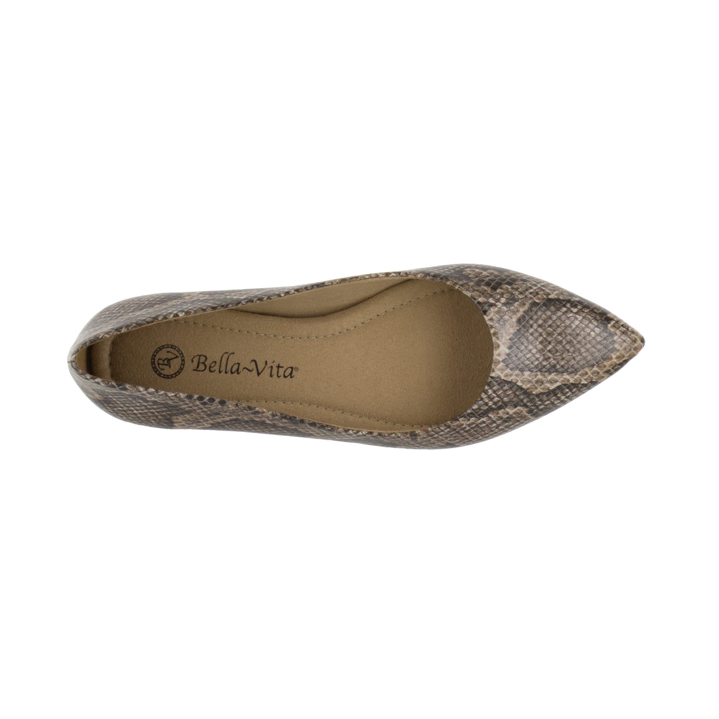 snakeskin flat shoes womens
