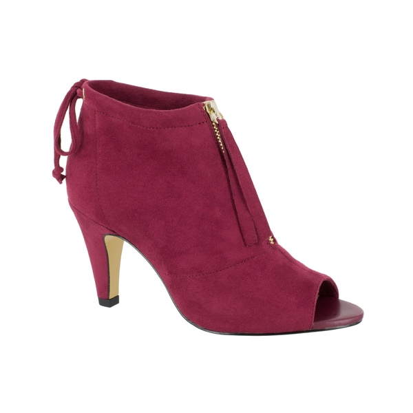 Bella Vggwbqox Women's Shop Peep Ii Toe Vita Super Burgundy Suede Nicky AR4qL35j