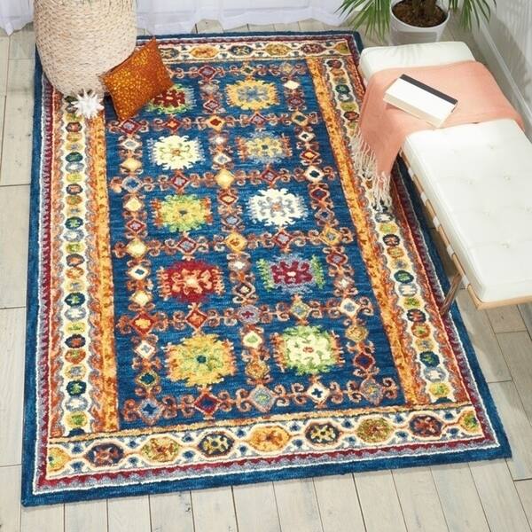 Nourison Vibrant Traditional Wool Area Rug