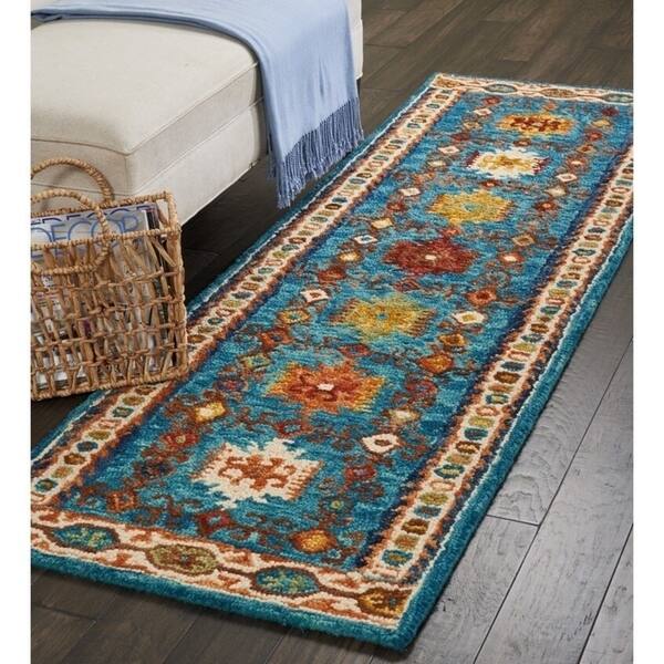 Nourison Vibrant Traditional Wool Area Rug