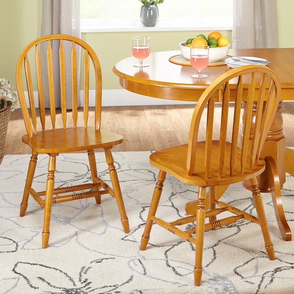 oak windsor kitchen chairs