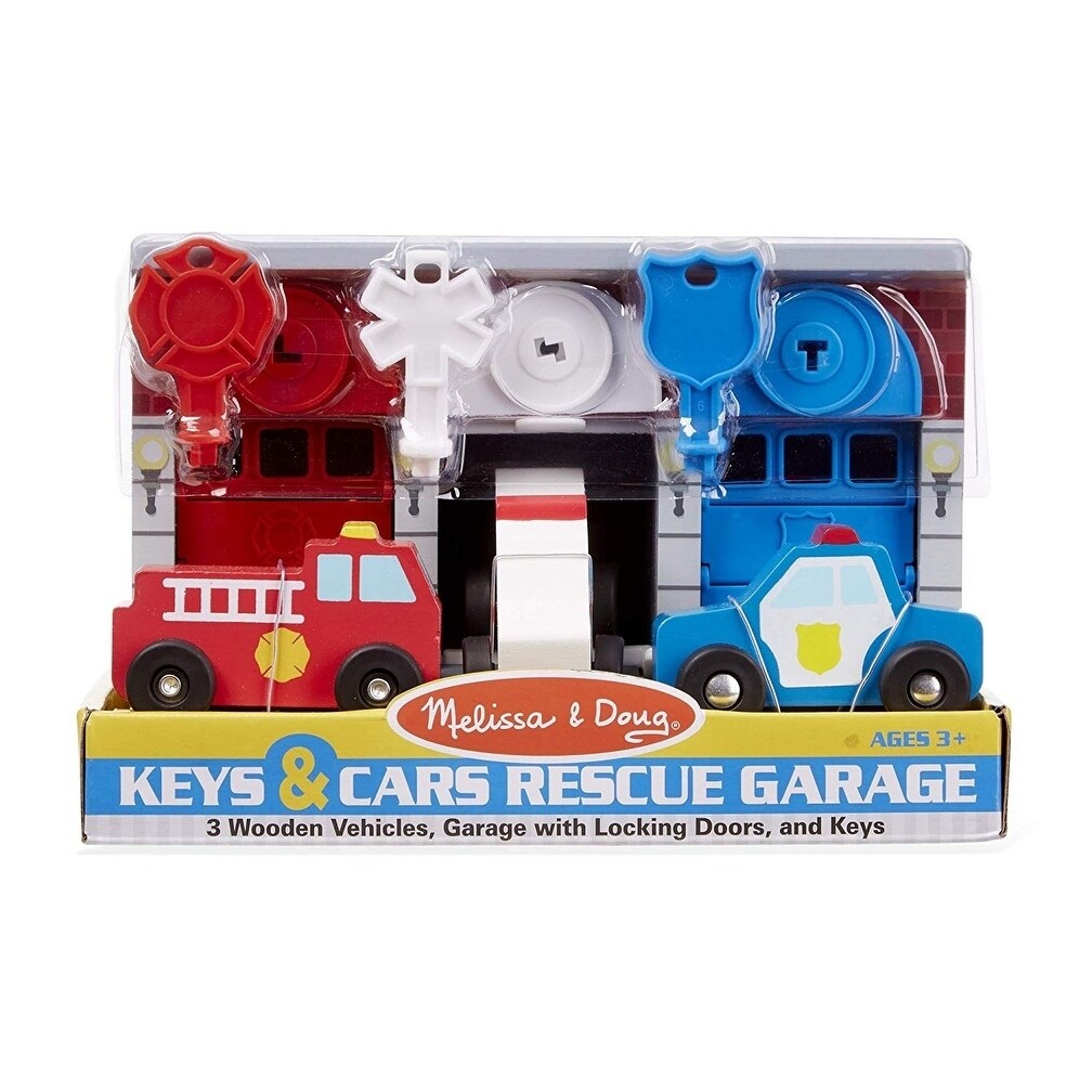 melissa and doug car garage