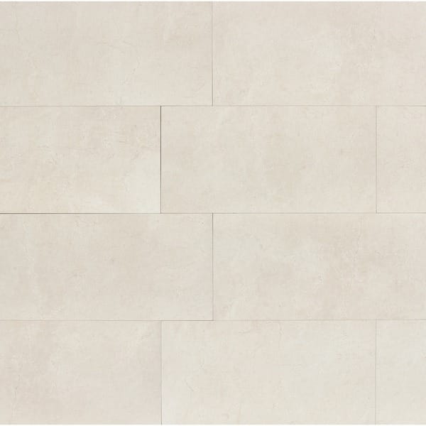 Marfil Alabaster Porcelain 12 Inch X 24 Tiles Pack Of 9 Porcelain 12 Inch X 24 Tiles