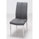 preview thumbnail 10 of 20, Somette Alyssa Side Chair with Chrome Legs (Set of 4)