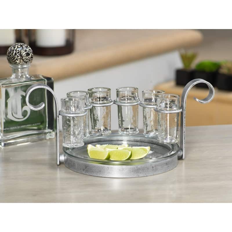 "Cabo" Tequila Shot Glass Serving Set (Set of 6)