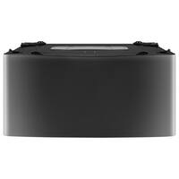 LG WD100CK 1.0 cu. ft. LG SideKick™ Pedestal Washer, LG TWINWash™ Compatible in Black Stainless Steel