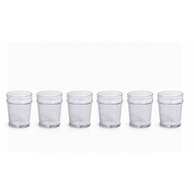 "Garan" Hammered Glass Old Fashioned Glass (Set of 6)