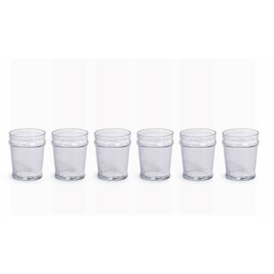 "Garan" Hammered Glass Old Fashioned Glass (Set of 6)