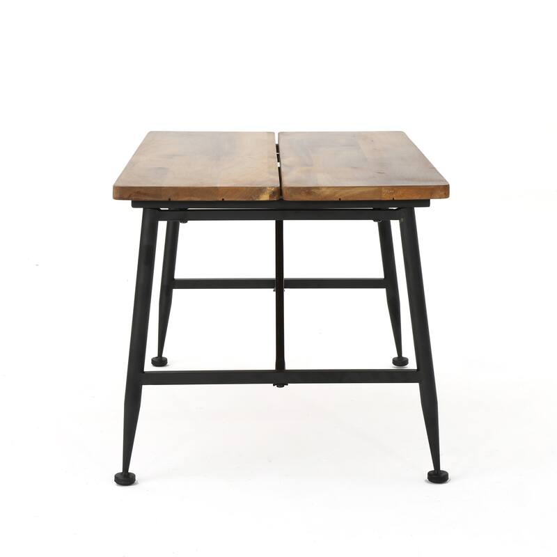 Eleanora Acacia Wood Coffee Table by Christopher Knight Home
