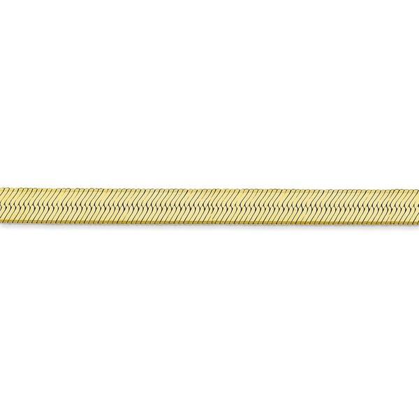 10k 5.5mm Silky Herringbone Chain 