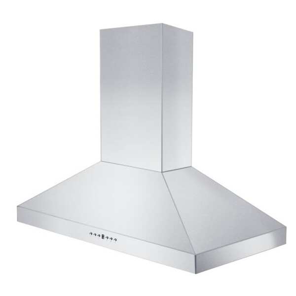 ZLINE 36 in. 400 CFM Wall Mount Range Hood in Stainless Steel (KL3-36-400) - Silver