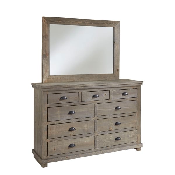 Shop Willow Drawer Dresser Mirror On Sale Free Shipping