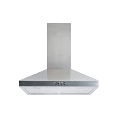 Winflo 30" Convertible Stainless Steel Wall Mount Range Hood