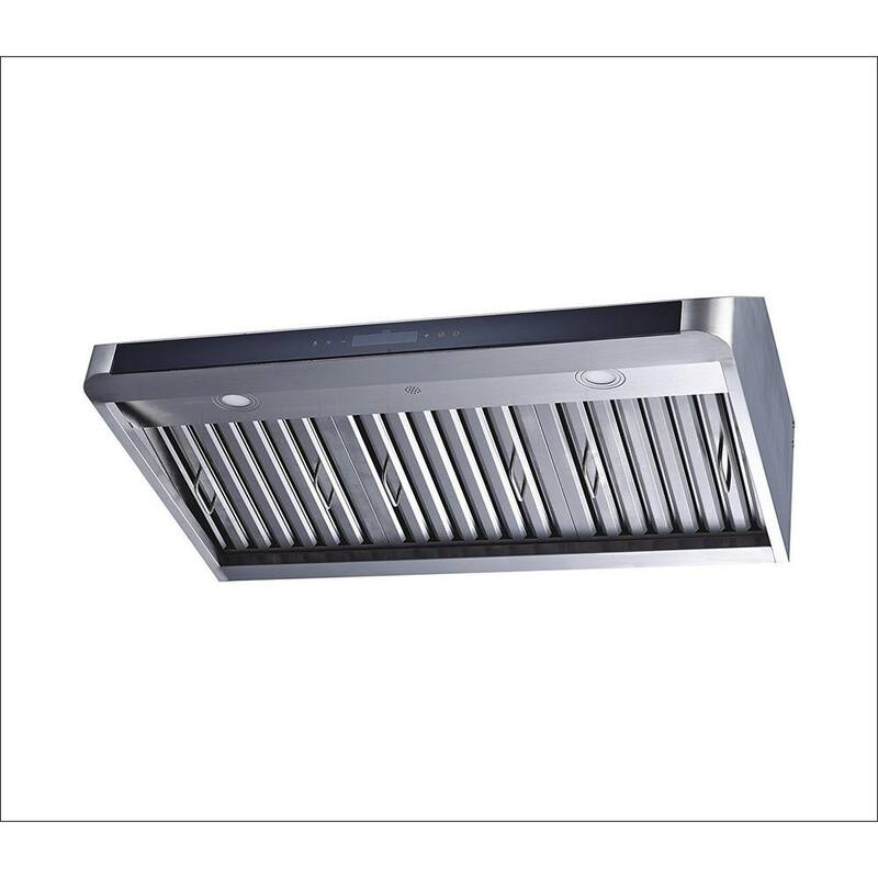 Winflo 30" 466 CFM Convertible Stainless Steel Under Range Hood