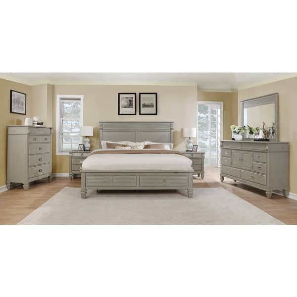 Shop The Gray Barn Barish Solid Wood Construction Bedroom Set With