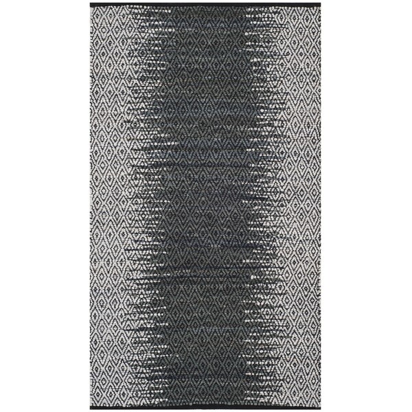 Shop Safavieh Vintage Leather HandWoven Modern Geometric ...