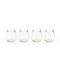 Zodax 6.5 in. Tall Anatole All Purpose Drinking Glass - Set of 4