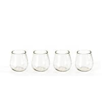 Zodax 6.5 in. Tall Anatole All Purpose Drinking Glass - Set of 4