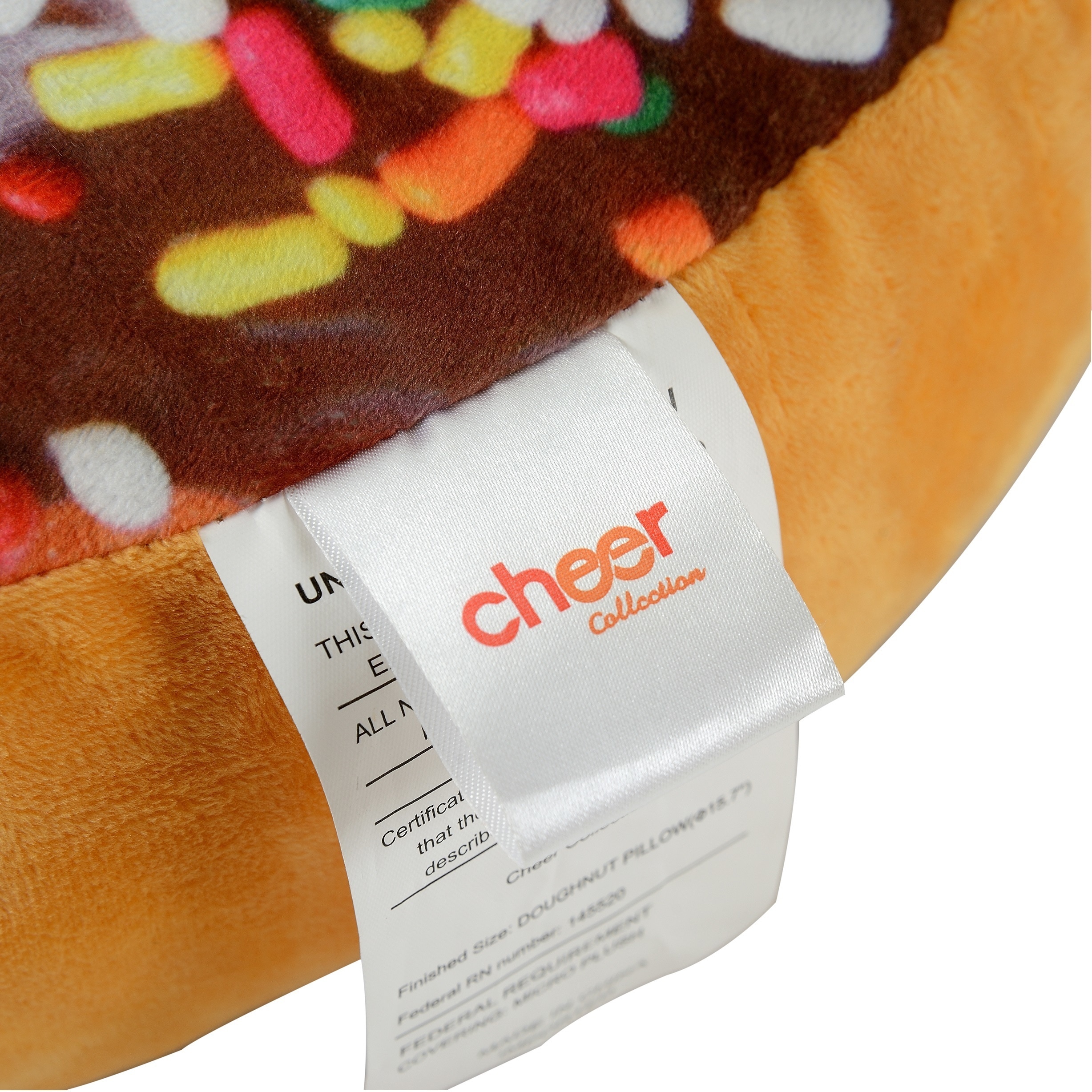 Cheer Collection Super Soft Microplush Doughnut Pillow and Seat Cushion for  Kids and Adults, 1 - Fry's Food Stores