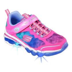 skechers pink light up shoes