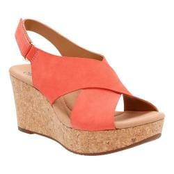 coral wedge sandals