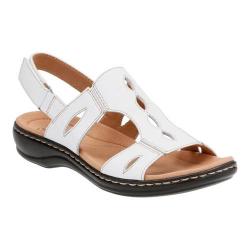 clarks white sandals