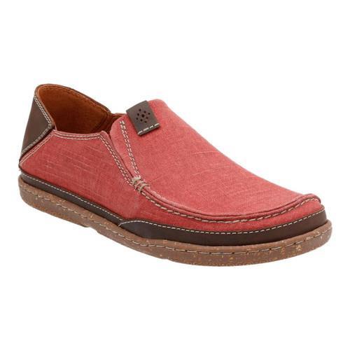 clarks mens red