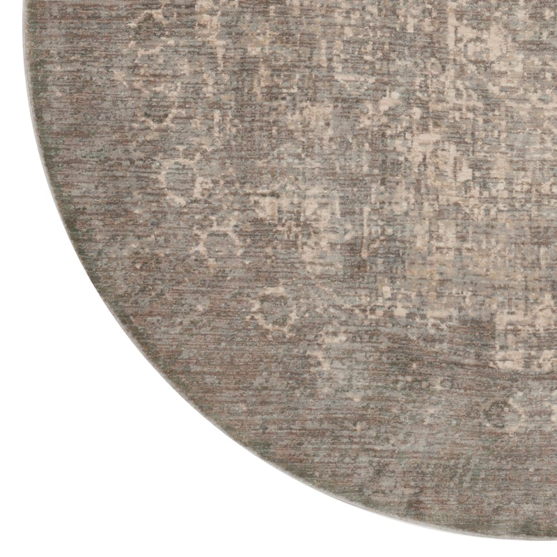 Alexander Home Contessa Traditional Medallion Distressed Rug