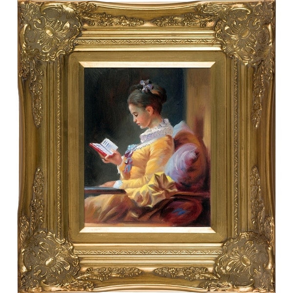 Jean-Honore Fragonard The Reader Hand Painted Oil Reproduction - Free ...