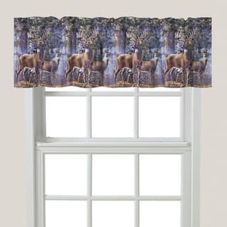 Laural Home Majestic Deer Window Valance - 60" x 18"