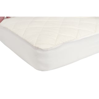 sealy allergy protection crib mattress pad cover with organic cotton top