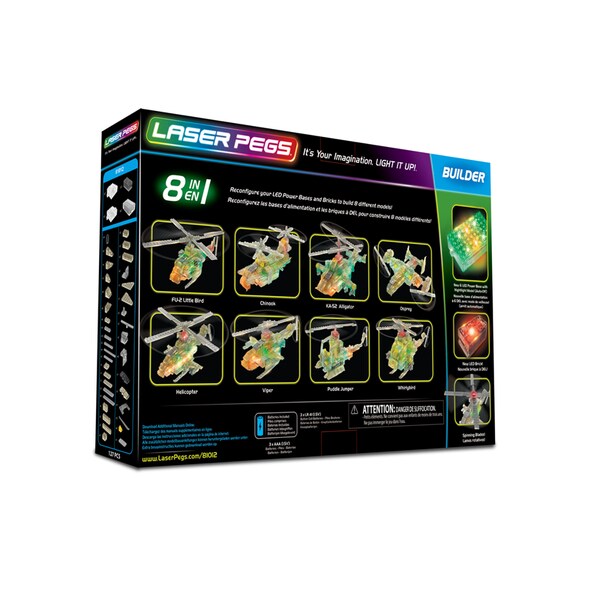 laser pegs helicopter 8 in 1