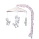 preview thumbnail 1 of 3, Cotton Tale Sweet and Simple Pink Musical Mobile