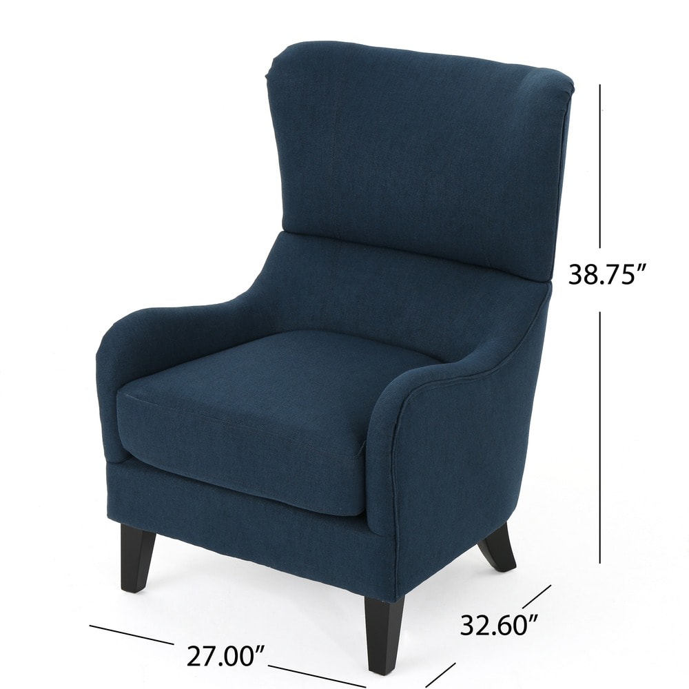 Quentin High Back Club Chair by Christopher Knight Home On Sale