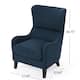 Quentin High-Back Club Chair by Christopher Knight Home