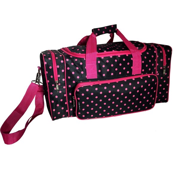 Karriage-Mate Pink Dot 20 inch Duffel Bag - Free Shipping On Orders ...