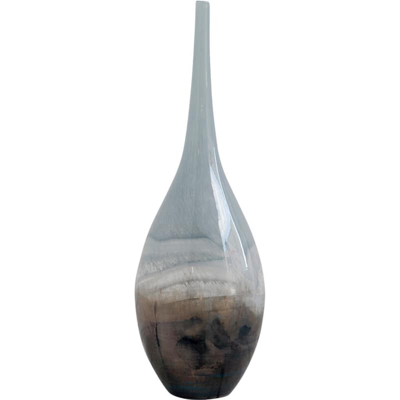 Mercana Erie II Blue Glass Vase