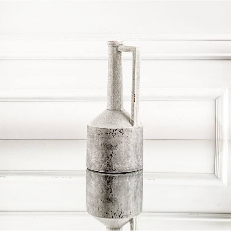 Mercana Burton (Small) Grey Ceramic Vase - small