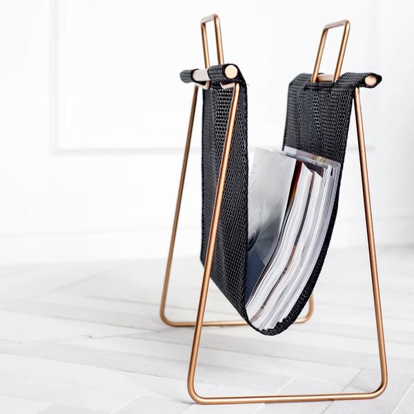 Mercana Mercana Teneo Black Metal Magazine Holder