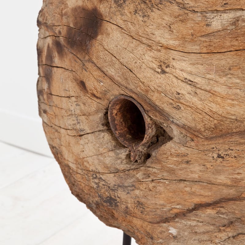 Incana Brown Wood Accent Piece - 20.0L x 4.0W x 26.0H