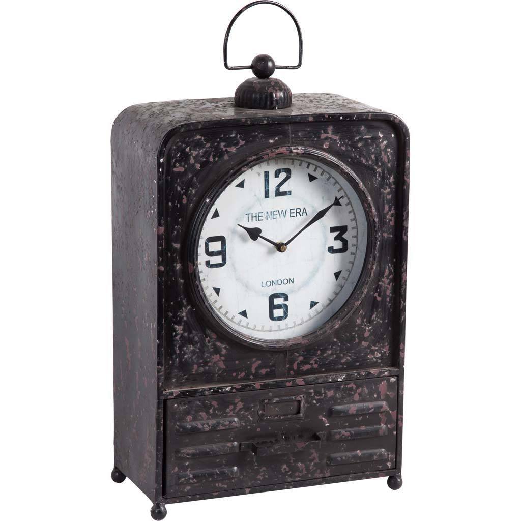 Mercana Skagen Black Metal Clock