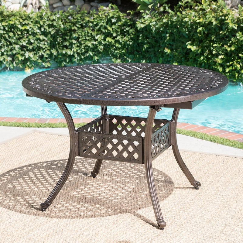 Stock Island Outdoor Oval Dining Table by Christopher Knight Home - 61.00"L x 45.70"W x 28.50"H
