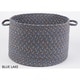 preview thumbnail 5 of 5, Ellsworth 18 inch x 12 inch Basket Blue