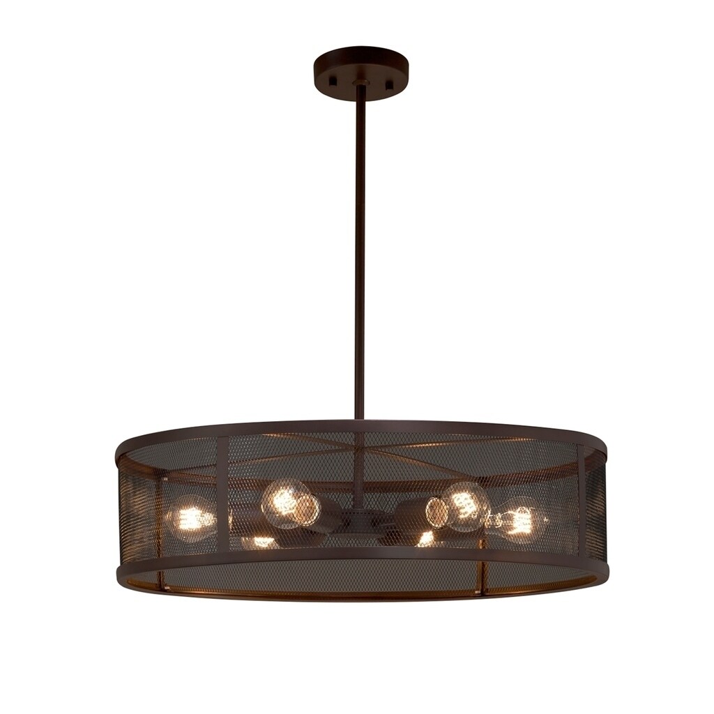 Carbon Loft Sam 6-light Dark Bronze Chandelier - Chandeliers For Bedrooms by Overstock.com