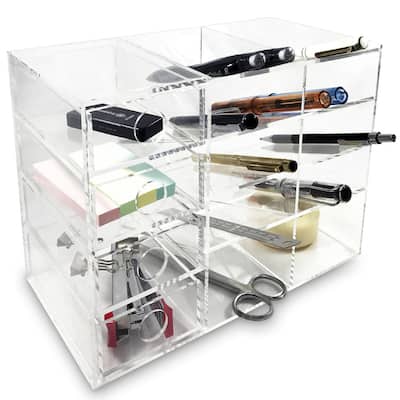 Buy Clear Desk Organizers Online At Overstock Our Best Desk